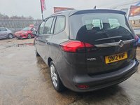 USED 2012 12 VAUXHALL ZAFIRA TOURER 1.8 EXCLUSIV 5d 138 BHP Only 37000 Miles