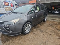 USED 2012 12 VAUXHALL ZAFIRA TOURER 1.8 EXCLUSIV 5d 138 BHP Only 37000 Miles