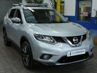 USED 2017 67 NISSAN X-TRAIL 2.0 DCI TEKNA SE XTRONIC 5d 175 BHP 7 SEATS SAT NAV SUNROOF LEATHER HEATED SEATS PARKING SENSORS 1 OWNER FULL NISSAN HISTORY TO 97K MILES