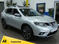 USED 2017 67 NISSAN X-TRAIL 2.0 DCI TEKNA SE XTRONIC 5d 175 BHP 7 SEATS SAT NAV SUNROOF LEATHER HEATED SEATS PARKING SENSORS 1 OWNER FULL NISSAN HISTORY TO 97K MILES
