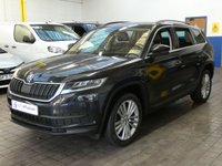 USED 2018 18 SKODA KODIAQ 2.0 SE L TDI SCR DSG 5d 188 BHP IMMACULATE EXAMPLE 4WD SAT NAV PART LEATHER HEATED SEATS PARKING SENSORS 1 OWNER 8 VW SERVICES TO 152K MILES JUNE 2023