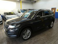 USED 2018 18 SKODA KODIAQ 2.0 SE L TDI SCR DSG 5d 188 BHP IMMACULATE EXAMPLE 4WD SAT NAV PART LEATHER HEATED SEATS PARKING SENSORS 1 OWNER 8 VW SERVICES TO 152K MILES JUNE 2023