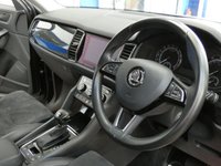 USED 2018 18 SKODA KODIAQ 2.0 SE L TDI SCR DSG 5d 188 BHP IMMACULATE EXAMPLE 4WD SAT NAV PART LEATHER HEATED SEATS PARKING SENSORS 1 OWNER 8 VW SERVICES TO 152K MILES JUNE 2023