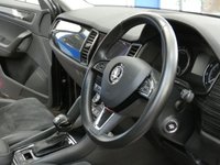 USED 2018 18 SKODA KODIAQ 2.0 SE L TDI SCR DSG 5d 188 BHP IMMACULATE EXAMPLE 4WD SAT NAV PART LEATHER HEATED SEATS PARKING SENSORS 1 OWNER 8 VW SERVICES TO 152K MILES JUNE 2023