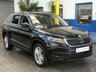 USED 2018 18 SKODA KODIAQ 2.0 SE L TDI SCR DSG 5d 188 BHP IMMACULATE EXAMPLE 4WD SAT NAV PART LEATHER HEATED SEATS PARKING SENSORS 1 OWNER 8 VW SERVICES TO 152K MILES JUNE 2023