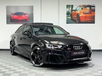 USED 2019 19 AUDI RS3 SALOON 2.5 RS 3 TFSI QUATTRO AUDI SPORT EDITION 4d 395 BHP MILLTEK EXHAUST / 1 PREV OWNER