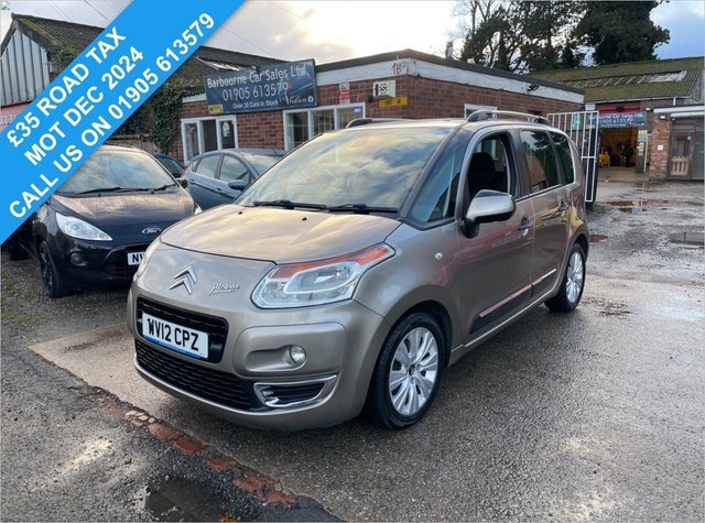 2012 12 CITROEN C3 PICASSO 1.6 EXCLUSIVE HDI 5d 90 BHP 83k miles, &pound;35 road tax, MOT December 2024