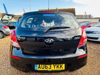 USED 2013 63 HYUNDAI I20 1.2 ACTIVE 5d 84 BHP &pound;35 Road Tax + Low Insurance & Parking Sensors