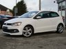 USED 2012 62 VOLKSWAGEN POLO 1.2 R LINE TSI 3d 104 BHP Finished in CANDY WHITE with contrasting Grey cloth seats. This Polo is still one of the best small cars you can buy. It is comfortable and has a spacious, plush interior. The 1.0 engine makes it nippy and a fun car to drive. Ideal 1st car or small family car. Features include, Cruise control, B/Tooth, DAB Radio, A/C, Alloys and much more. Serviced at 9475 miles, 19464 miles, 29644 miles, 35182 miles, 37675 miles, 40350 miles, 42984 miles, 45043 miles, and at 47079 miles.