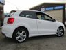 USED 2012 62 VOLKSWAGEN POLO 1.2 R LINE TSI 3d 104 BHP Finished in CANDY WHITE with contrasting Grey cloth seats. This Polo is still one of the best small cars you can buy. It is comfortable and has a spacious, plush interior. The 1.0 engine makes it nippy and a fun car to drive. Ideal 1st car or small family car. Features include, Cruise control, B/Tooth, DAB Radio, A/C, Alloys and much more. Serviced at 9475 miles, 19464 miles, 29644 miles, 35182 miles, 37675 miles, 40350 miles, 42984 miles, 45043 miles, and at 47079 miles.