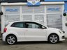 USED 2012 62 VOLKSWAGEN POLO 1.2 R LINE TSI 3d 104 BHP Finished in CANDY WHITE with contrasting Grey cloth seats. This Polo is still one of the best small cars you can buy. It is comfortable and has a spacious, plush interior. The 1.0 engine makes it nippy and a fun car to drive. Ideal 1st car or small family car. Features include, Cruise control, B/Tooth, DAB Radio, A/C, Alloys and much more. Serviced at 9475 miles, 19464 miles, 29644 miles, 35182 miles, 37675 miles, 40350 miles, 42984 miles, 45043 miles, and at 47079 miles.