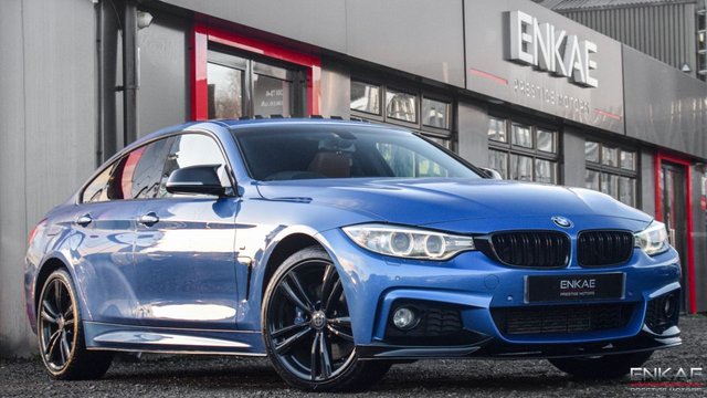 2017 17 BMW 4 Series 2.0 420D XDRIVE M SPORT GRAN COUPE 4d 188 BHP FULY LOADED