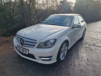 USED 2012 62 MERCEDES-BENZ C-CLASS 1.8 C180 BLUEEFFICIENCY SPORT 4d 155 BHP ZERO DEPOSIT FINANCE AVAILABLE