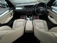 USED 2012 62 BMW X3 2.0 XDRIVE20D M SPORT 5d 181 BHP 1 PREVIOUS KEEPER +  FULL LEATHER INTERIOR +  AUTOMATIC +  FRONT HEATED SEATS +  BLUETOOTH PHONE +  FRONT AND REAR SENSORS +  19 INCH ALLOYS +  TRACTION CONTROL +  DRL +  CRUISE CONTROL +