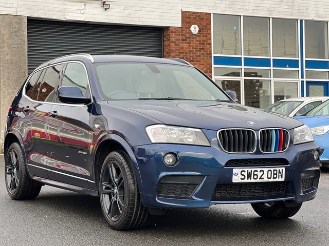 View our BMW X3 2.0 XDRIVE20D M SPORT 5d 181 BHP