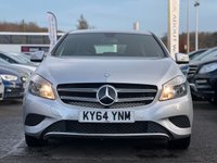 USED 2014 64 MERCEDES-BENZ A-CLASS 1.5 A180 CDI BLUEEFFICIENCY SE 5d 109 BHP SERVICE HISTORY +   HALF LEATHER TRIM +   BLUETOOTH PHONE +   AUDIO CONNECTIVITY +   PADDLE SHIFTERS +   &pound; 20 ROAD TAX FOR THE YEAR +   ECO DRIVE MODE +   DUAL ZONE CLIMATE CONTROL +   16 INCH ALLOY WHEELS +