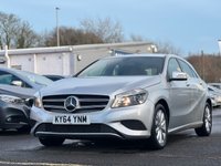 USED 2014 64 MERCEDES-BENZ A-CLASS 1.5 A180 CDI BLUEEFFICIENCY SE 5d 109 BHP SERVICE HISTORY +   HALF LEATHER TRIM +   BLUETOOTH PHONE +   AUDIO CONNECTIVITY +   PADDLE SHIFTERS +   &pound; 20 ROAD TAX FOR THE YEAR +   ECO DRIVE MODE +   DUAL ZONE CLIMATE CONTROL +   16 INCH ALLOY WHEELS +