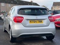 USED 2014 64 MERCEDES-BENZ A-CLASS 1.5 A180 CDI BLUEEFFICIENCY SE 5d 109 BHP SERVICE HISTORY +   HALF LEATHER TRIM +   BLUETOOTH PHONE +   AUDIO CONNECTIVITY +   PADDLE SHIFTERS +   &pound; 20 ROAD TAX FOR THE YEAR +   ECO DRIVE MODE +   DUAL ZONE CLIMATE CONTROL +   16 INCH ALLOY WHEELS +