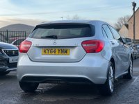USED 2014 64 MERCEDES-BENZ A-CLASS 1.5 A180 CDI BLUEEFFICIENCY SE 5d 109 BHP SERVICE HISTORY +   HALF LEATHER TRIM +   BLUETOOTH PHONE +   AUDIO CONNECTIVITY +   PADDLE SHIFTERS +   &pound; 20 ROAD TAX FOR THE YEAR +   ECO DRIVE MODE +   DUAL ZONE CLIMATE CONTROL +   16 INCH ALLOY WHEELS +