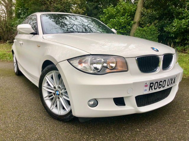 2010 60 BMW 1 Series 2.0 116I M SPORT 5d 121 BHP FULL BLACK LEATHER//REAR PARK SENSORS//AIRCON//BLUETOOTH//PART EXCHANGE  CLEAR\\NEW MOT JUST DONE