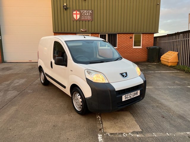 2012 12 Peugeot Bipper 1.2 HDI S 75 BHP
