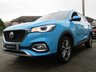 USED 2022 22 MG MG HS 1.5 EXCITE DCT 5d 160 BHP Finished in HOLBORN BLUE with Full Ebiony LEATHER Trim. The MG HS is presented as a good value-for-money SUV. It prioritises price and passenger comfort which is why it was voted the UK best selling car in January. This low mileage example has features which include, Sat Nav, DAB radioo, Full leather trim, Rear View Camera, 2 Keys, Power folding mirrors and much more. Comes to you just serviced and balance of 7 YEARS MG WARRANTY.