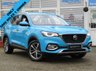 USED 2022 22 MG MG HS 1.5 EXCITE DCT 5d 160 BHP Finished in HOLBORN BLUE with Full Ebiony LEATHER Trim. The MG HS is presented as a good value-for-money SUV. It prioritises price and passenger comfort which is why it was voted the UK best selling car in January. This low mileage example has features which include, Sat Nav, DAB radioo, Full leather trim, Rear View Camera, 2 Keys, Power folding mirrors and much more. Comes to you just serviced and balance of 7 YEARS MG WARRANTY.