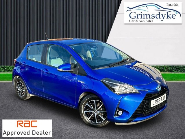 2018 68 Toyota Yaris 1.5 VVT-I ICON TECH 5d 135 BHP
