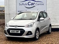 USED 2015 15 HYUNDAI I10 1.0 SE 5d 65 BHP www.suffolkcarcentre.co.uk - Located at Lowestoft
