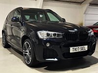 USED 2017 17 BMW X3 2.0 XDRIVE20D M SPORT 5d 188 BHP PAN ROOF+HARMON/KARDON+HEAT LEATHER