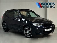 USED 2017 17 BMW X3 2.0 XDRIVE20D M SPORT 5d 188 BHP PAN ROOF+HARMON/KARDON+HEAT LEATHER