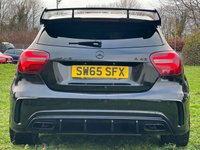 USED 2015 65 MERCEDES-BENZ A-CLASS 2.0 AMG A 45 4MATIC PREMIUM 5d 375 BHP 