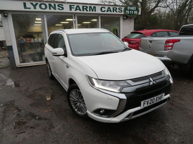 2020 20 Mitsubishi Outlander 2.4 PHEV REFLEX PLUS COMMERCIAL 222 BHP AUTOMATIC FOUR WHEEL DRIVE