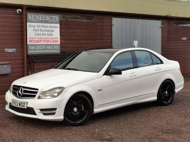 2014 63 Mercedes-Benz C-Class 2.1 C220 CDI AMG SPORT EDITION 4d 168 BHP