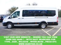 USED 2020 70 FORD TRANSIT 460 RWD 2.0 EBL 130 BHP L4 X-LONG TREND 17 SEATER MINIBUS 1 OWNER | AIR CON | STORGE | 17 SEATS !