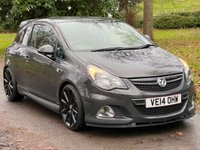 USED 2014 14 VAUXHALL CORSA 1.6 VXR CLUB SPORT 3d 207 BHP 