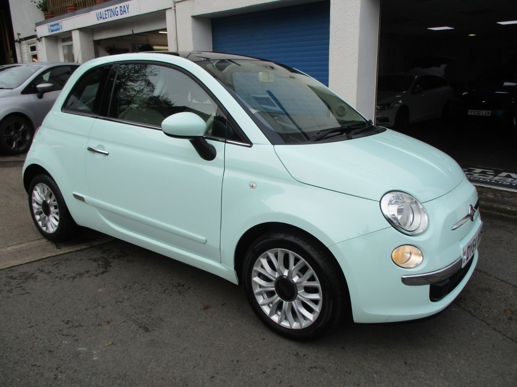 USED 2014 64 FIAT 500 1.2 LOUNGE 3d 69 BHP LOVELY LOW MILEAGE