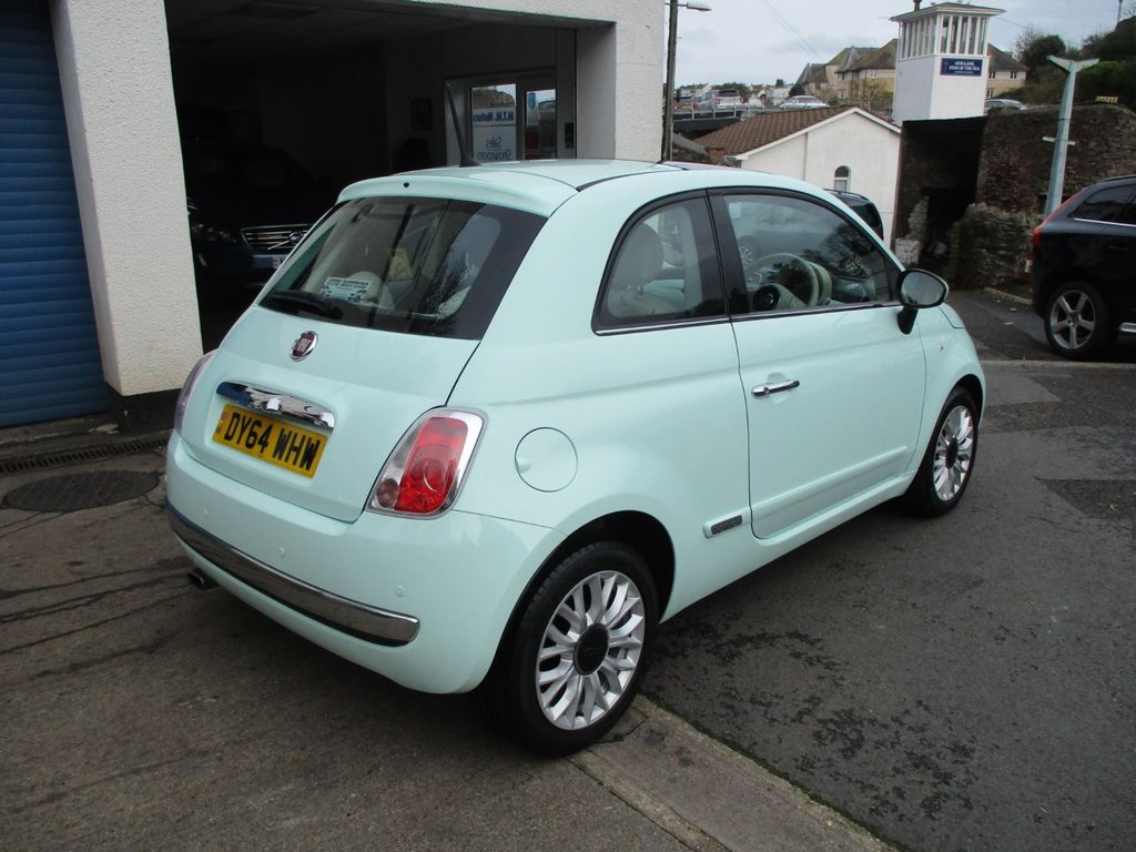 USED 2014 64 FIAT 500 1.2 LOUNGE 3d 69 BHP LOVELY LOW MILEAGE