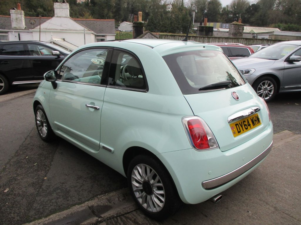 USED 2014 64 FIAT 500 1.2 LOUNGE 3d 69 BHP LOVELY LOW MILEAGE
