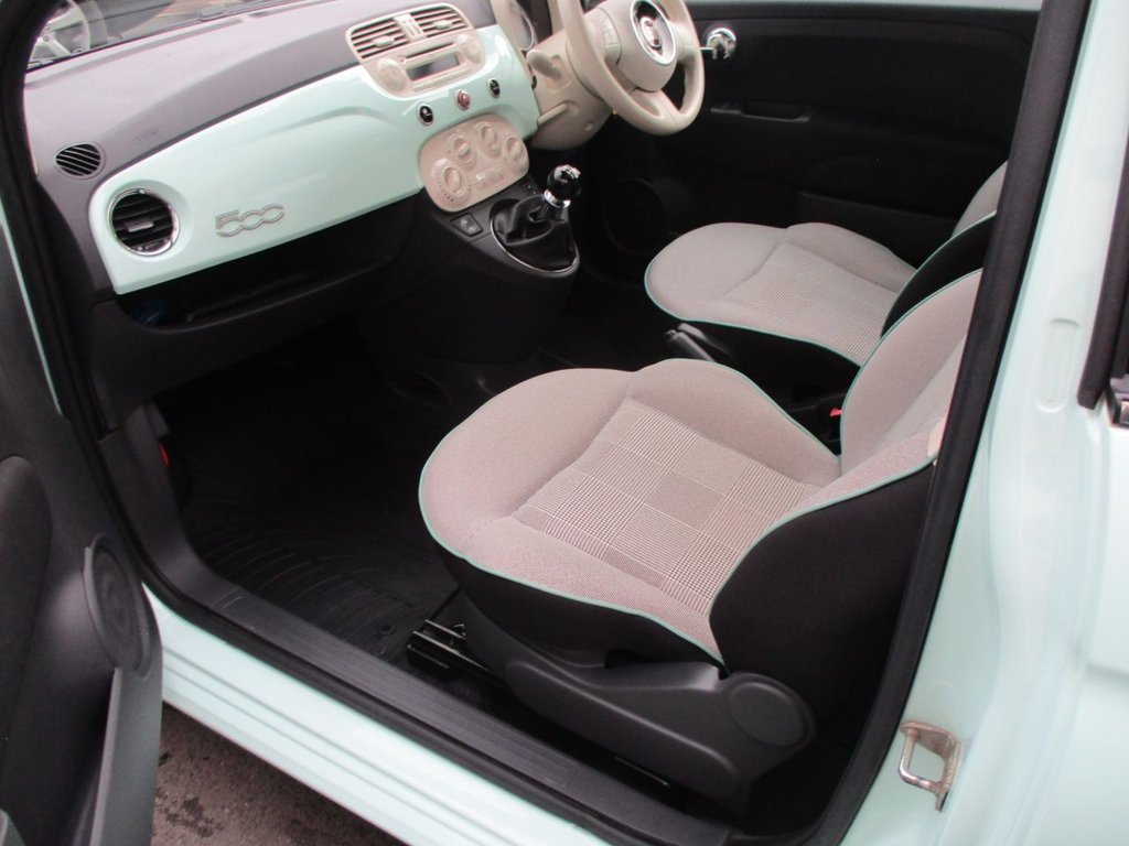 USED 2014 64 FIAT 500 1.2 LOUNGE 3d 69 BHP LOVELY LOW MILEAGE