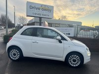 USED 2020 20 FIAT 500 1.2 LOUNGE 3d 69 BHP APPLECARPLAY-LOWMILES-FRESH MOT