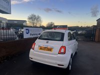 USED 2020 20 FIAT 500 1.2 LOUNGE 3d 69 BHP APPLECARPLAY-LOWMILES-FRESH MOT