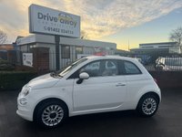 USED 2020 20 FIAT 500 1.2 LOUNGE 3d 69 BHP APPLECARPLAY-LOWMILES-FRESH MOT