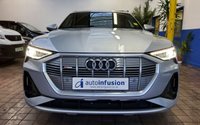 USED 2020 70 AUDI E-TRON QUATTRO S LINE 5d 403 BHP BIG SPEC CAZ ULEZ CONGESTION ZONES COMPLIANT SAT NAV LEATHER HEATED SEATS STEERING WHEEL REAR CAMERA ADAPTIVE CRUISE CONTROL PARKING SENSORS STUNNING EXAMPLE