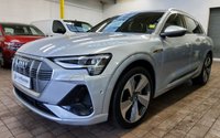 USED 2020 70 AUDI E-TRON QUATTRO S LINE 5d 403 BHP BIG SPEC CAZ ULEZ CONGESTION ZONES COMPLIANT SAT NAV LEATHER HEATED SEATS STEERING WHEEL REAR CAMERA ADAPTIVE CRUISE CONTROL PARKING SENSORS STUNNING EXAMPLE