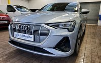 USED 2020 70 AUDI E-TRON QUATTRO S LINE 5d 403 BHP BIG SPEC CAZ ULEZ CONGESTION ZONES COMPLIANT SAT NAV LEATHER HEATED SEATS STEERING WHEEL REAR CAMERA ADAPTIVE CRUISE CONTROL PARKING SENSORS STUNNING EXAMPLE