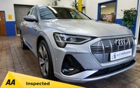 USED 2020 70 AUDI E-TRON QUATTRO S LINE 5d 403 BHP BIG SPEC CAZ ULEZ CONGESTION ZONES COMPLIANT SAT NAV LEATHER HEATED SEATS STEERING WHEEL REAR CAMERA ADAPTIVE CRUISE CONTROL PARKING SENSORS STUNNING EXAMPLE