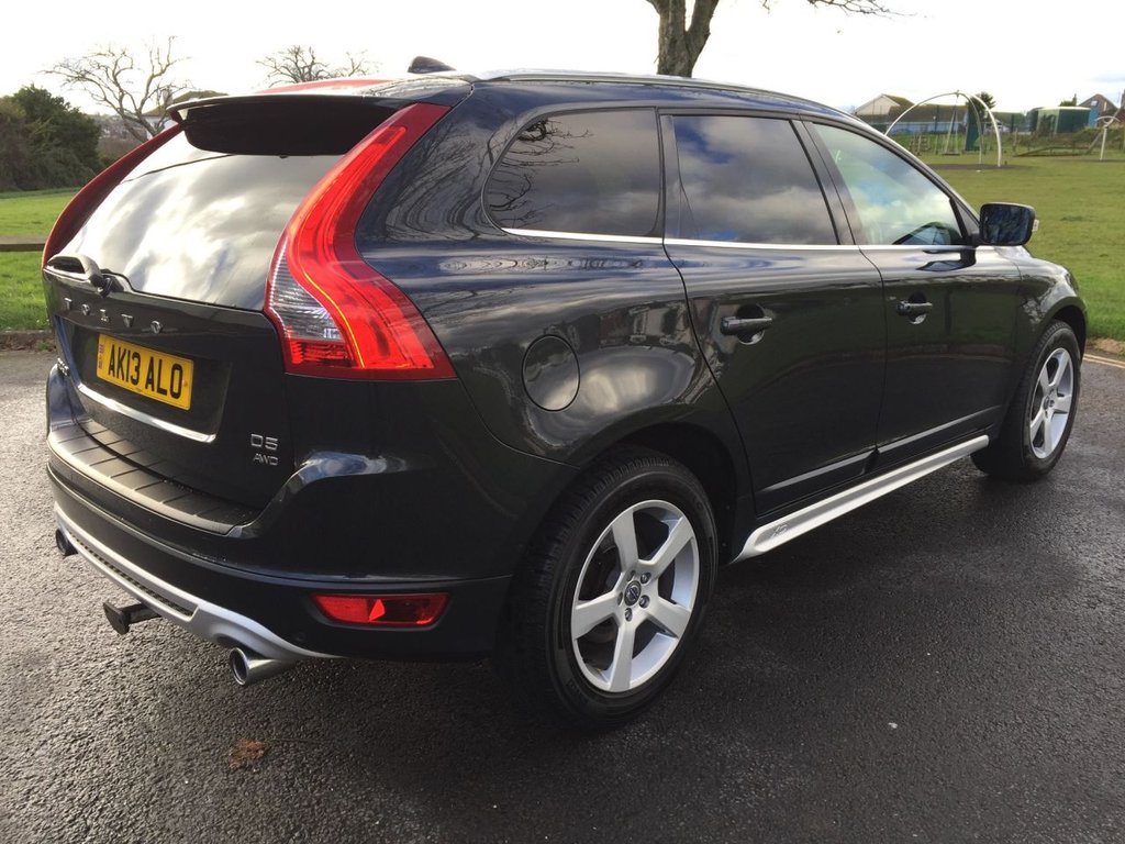 USED 2013 13 VOLVO XC60 2.4 D5 R-DESIGN NAV AWD 5d 212 BHP DAB + SAT NAV