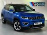 USED 2018 18 JEEP COMPASS 1.4 MULTIAIR II LIMITED 5d 138 BHP 