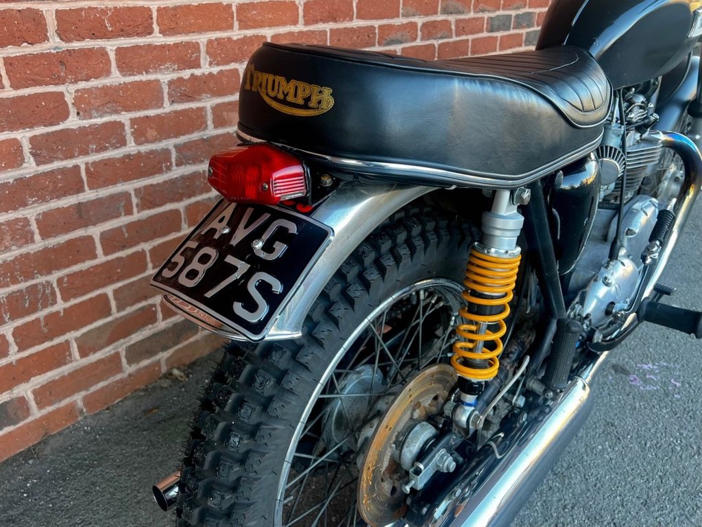 USED 1978 TRIUMPH BONNEVILLE T140v // Classic Scrambler Styling // 744cc // Px swap 
